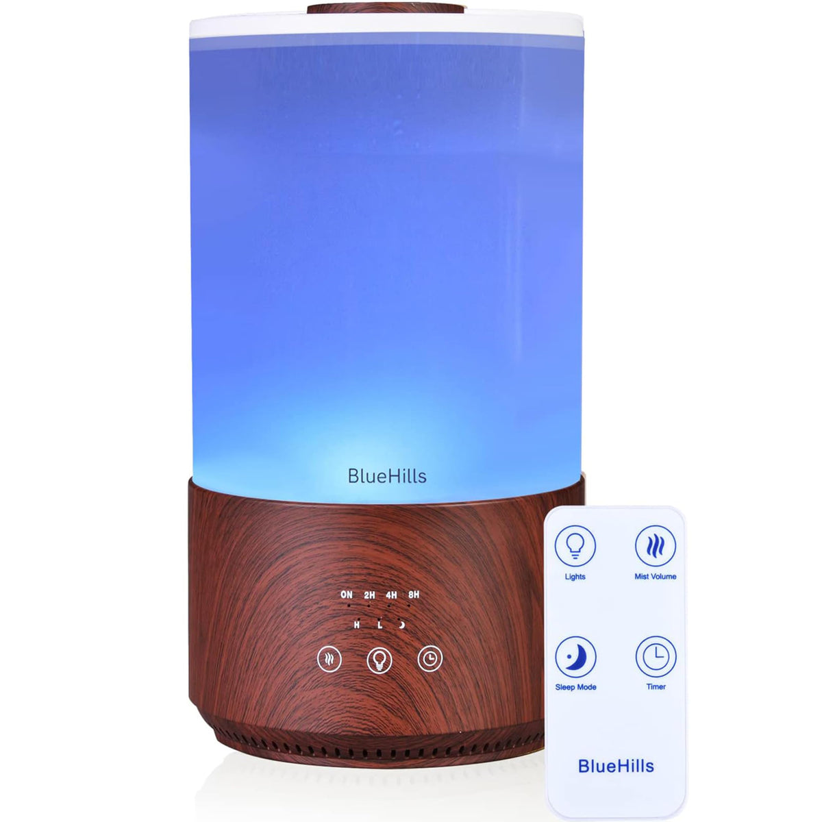 BlueHills difusor Darkwood vista frontal elegante y funcional