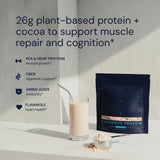 Blueprint Bryan Johnson batido en vaso listo para consumo postentreno