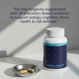 Blueprint Bryan Johnson etiqueta de ingredientes clara y transparente