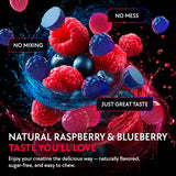 Blumask Lab etiqueta con ingredientes clave como creatina y BCAA, transparencia