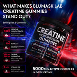 Blumask Lab textura de gominolas masticables, conveniencia sin polvo