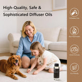 BNVVT Cabana en reed diffuser sobre mesa, fragancia continua y elegante