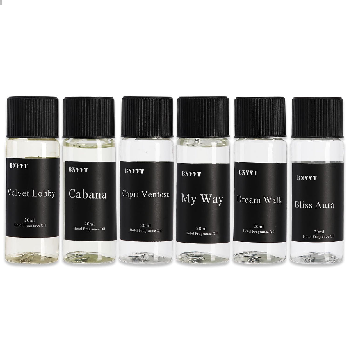 BNVVT estuche frontal elegante mostrando las seis botellas, ideal para regalo