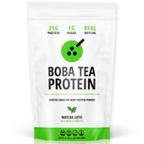 Boba Tea Protein envase frontal mostrando diseño y beneficios