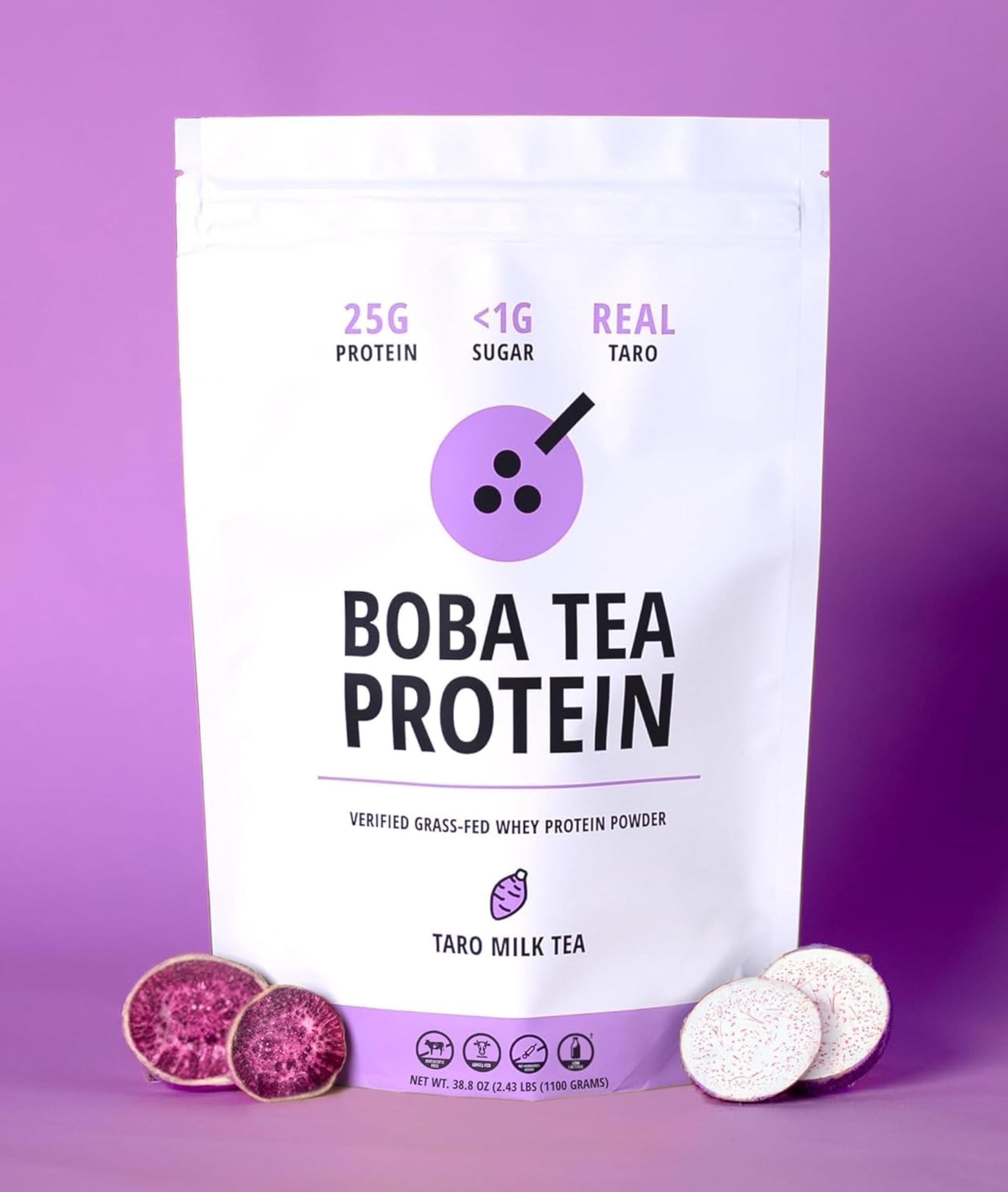 Boba Tea Protein en cocina estilo vida, alternativa baja en carbohidratos