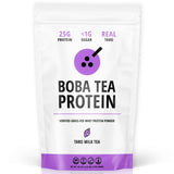 Boba Tea Protein pack frontal mostrando etiqueta y beneficio proteico