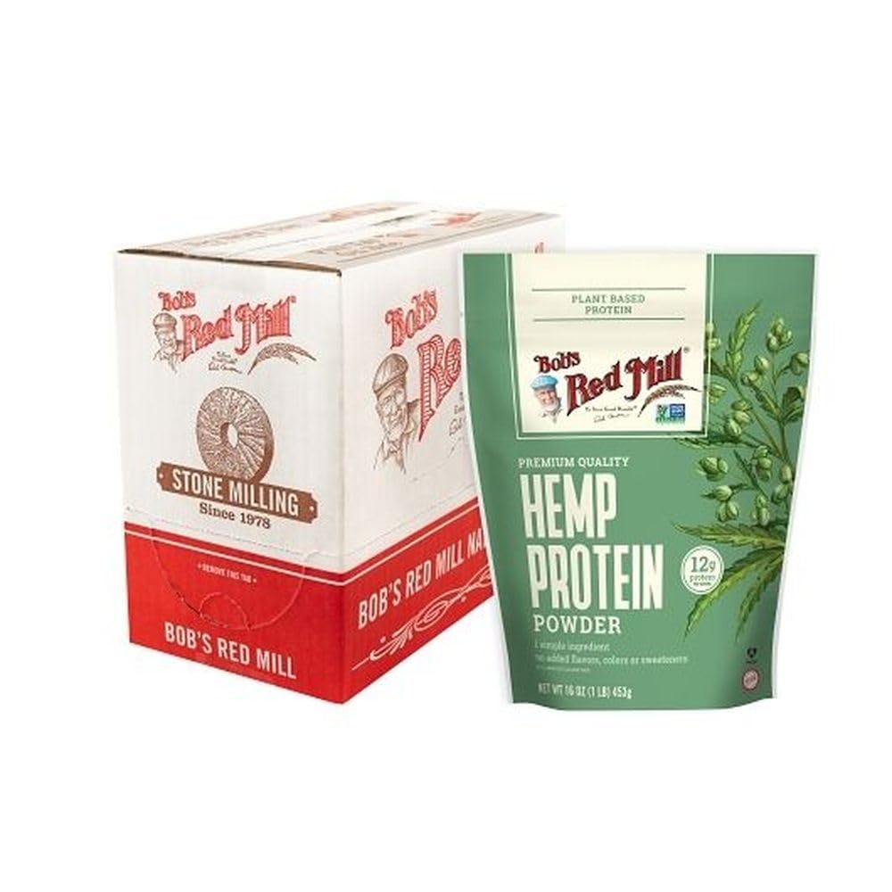 Bob's Red Mill batido preparado, aporta proteína vegetal y saciedad