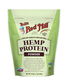 Bob's Red Mill frente del empaque mostrando bolsa resellable y beneficios