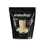 BODi envase frontal de Shakeology Vainilla mostrando información clave y atractivo