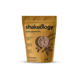BODi Shakeology frontal del envase mostrando sabor Cafe Latte y 30 servicios