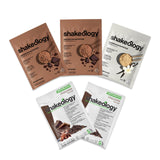 BODi Shakeology presentación frontal mostrando sobres, ideal para llevar y ahorrar tiempo