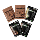 BODi Shakeology paquete frontal con sobres individuales, práctico para energía diaria