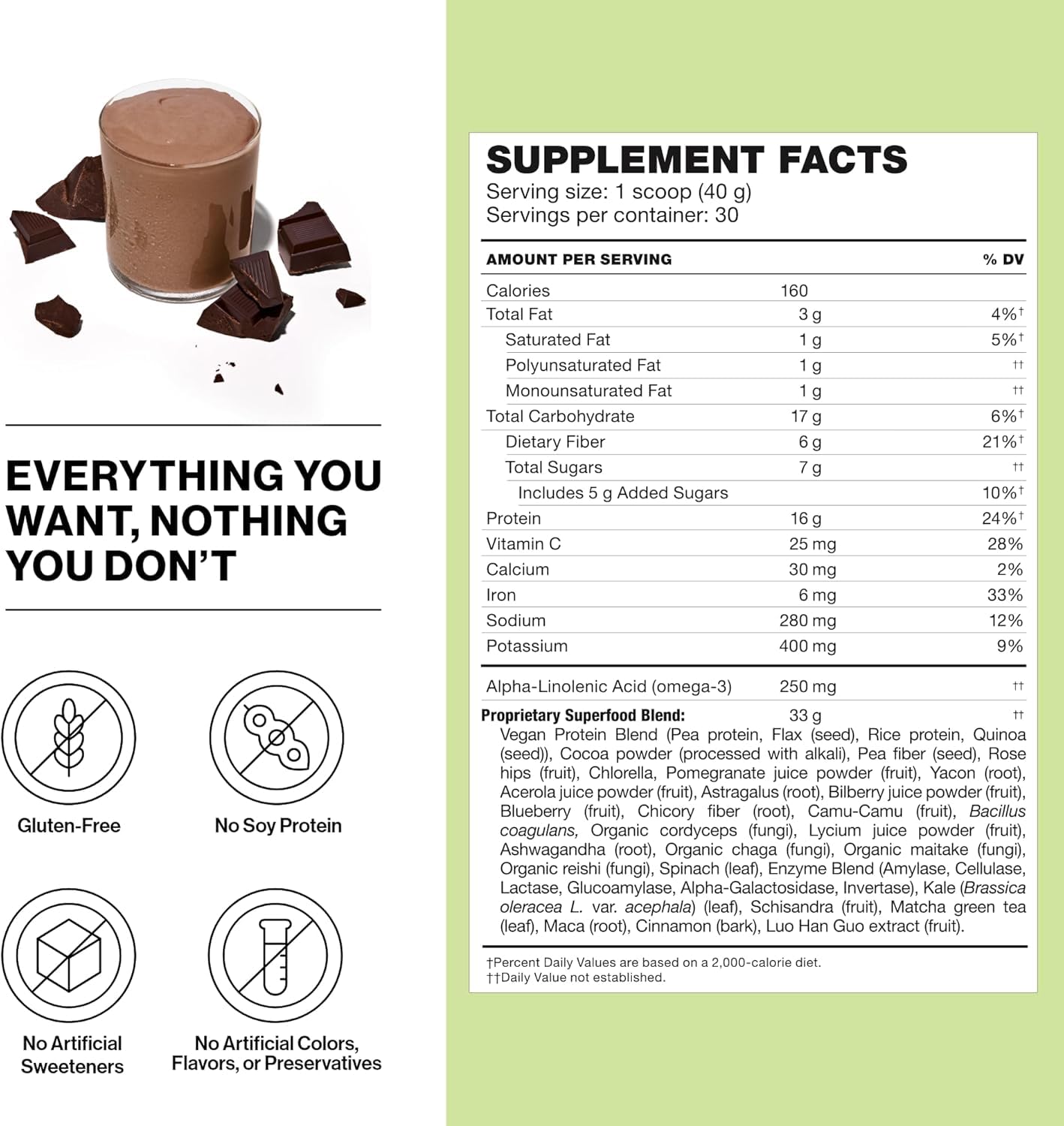 BODi Shakeology polvo en cuchara, textura fina y mezcla fácil para batidos rápidos