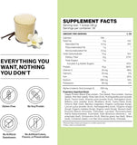 BODi textura del polvo de Shakeology mostrando mezcla fina y aspecto homogéneo
