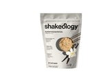 BODi envase frontal de Shakeology vainilla mostrando diseño y beneficio nutritivo