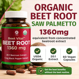 Body Beet Vital cápsulas montadas sobres mesa, fácil dosificación diaria