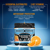 Body Fortress bebida clara en vaso, hidratación refrescante
