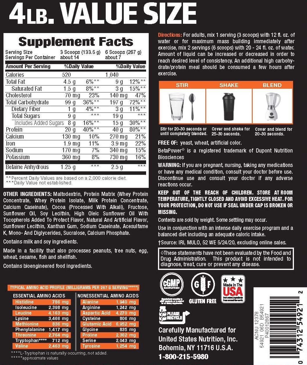 Body Fortress botella en gimnasio lista para consumo post-entreno