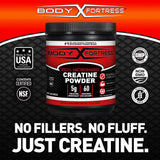 Body Fortress etiqueta nutricional aclarando ingredientes y pureza