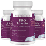 Body Kitchen envase frontal mostrando el diseño y beneficio de elasticidad