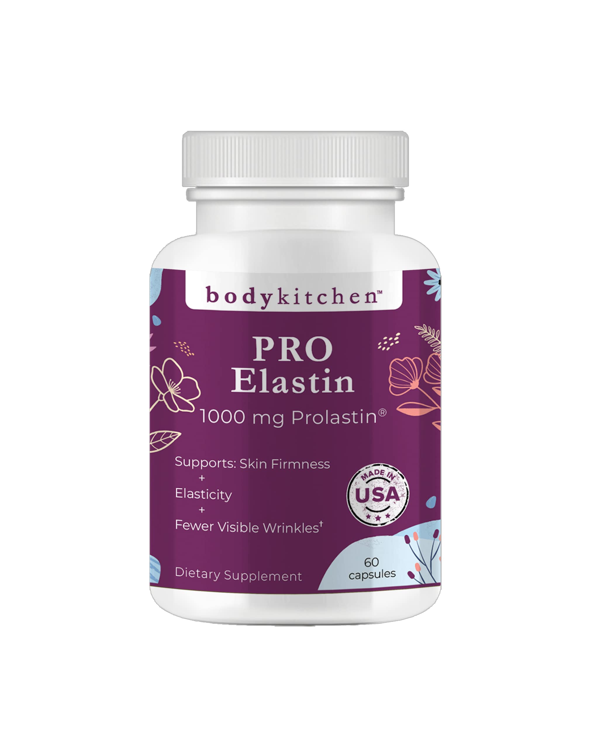 Body Kitchen envase frontal que muestra 60 cápsulas y claridad de uso