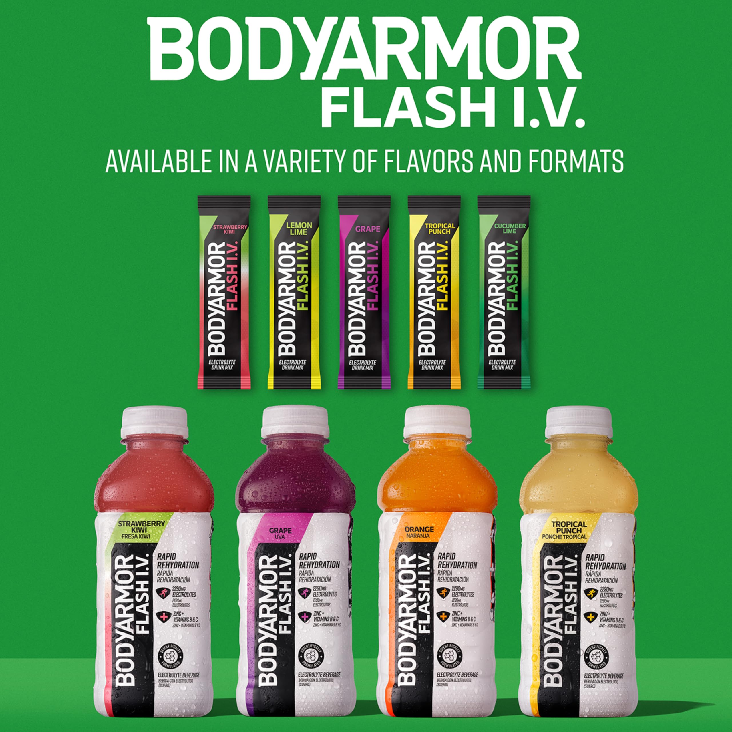 BODYARMOR escena lifestyle de persona activa tomando bebida entre entrenos