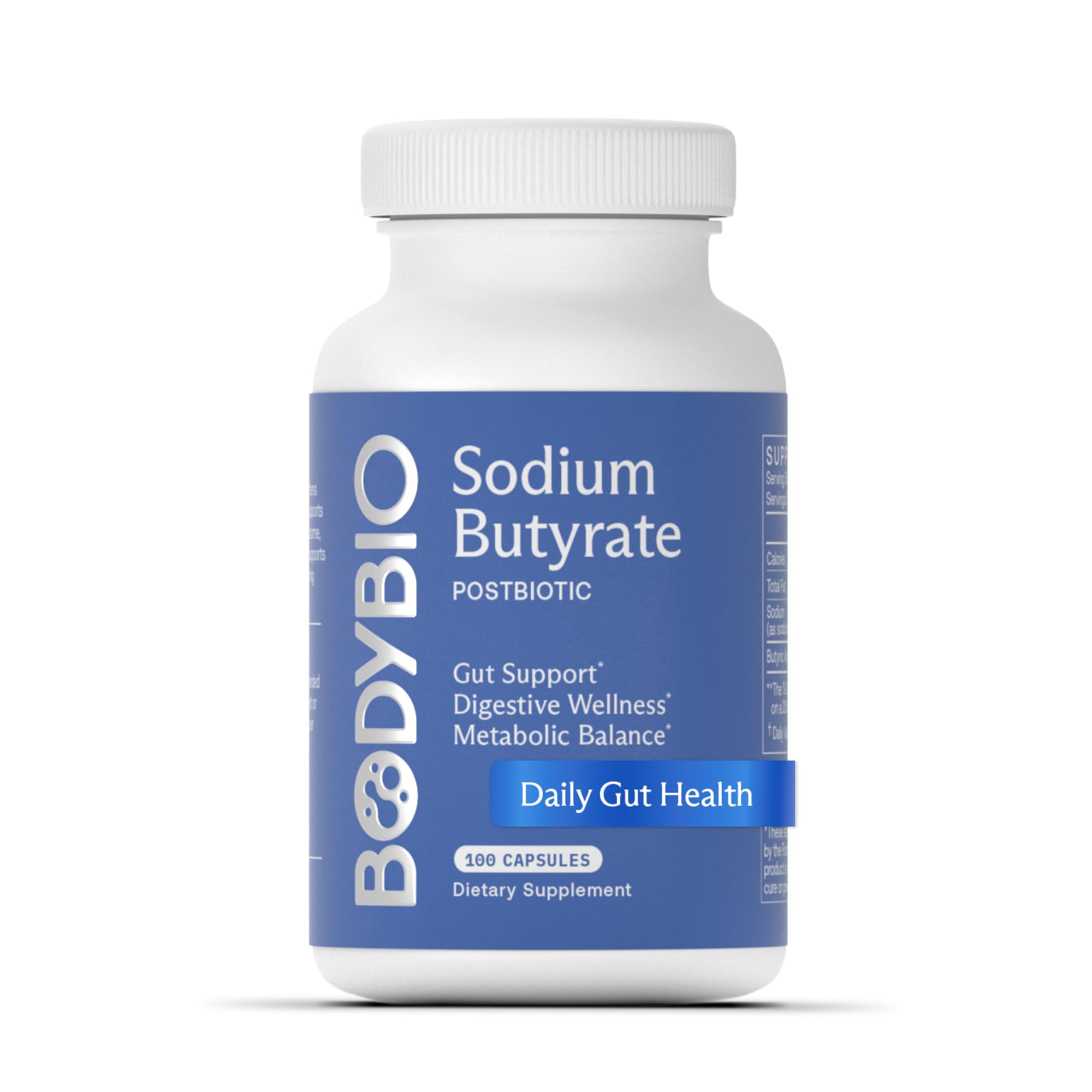 BodyBio envase frontal mostrando suplemento puro y beneficios