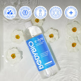 BodyBio envase junto a una regla para comparar tamaño real