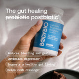 BodyBio etiqueta con lista de ingredientes y garantía sin aditivos