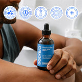 Escena matutina con BodyBio para una rutina diaria de hidratación