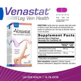 Body Gold Venastat etiqueta con ingredientes clave para transparencia y confianza
