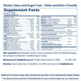 BodyHealth detalle de tabletas texturizadas que sugiere ingredientes integrales y calidad