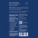 BodyHealth textura del polvo mostrando mezcla fina y disolución rápida