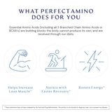 BodyHealth PerfectAmino textura del recubrimiento vegano que facilita la deglución