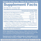 BodyHealth polvo close-up textura fina fácil disolución
