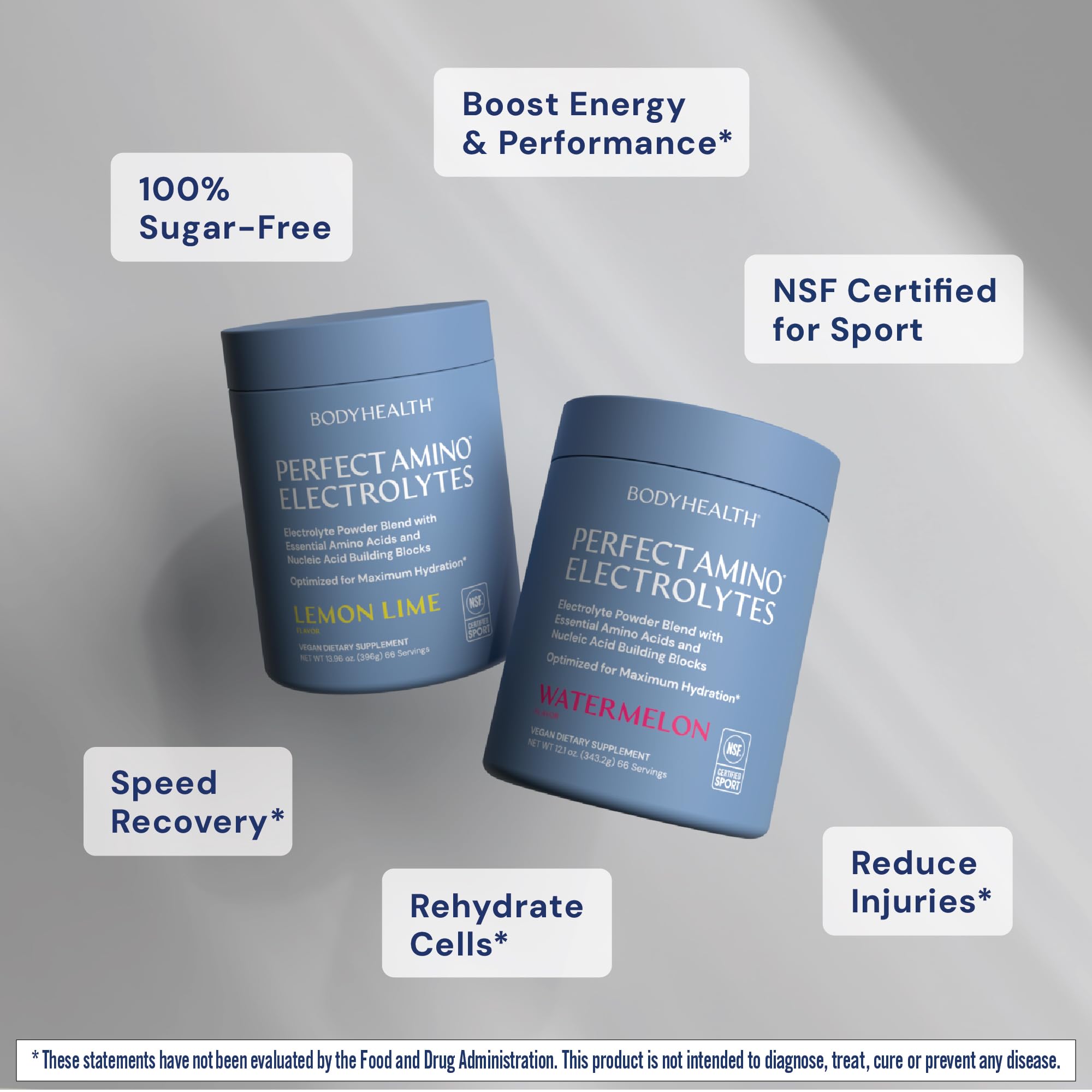 BodyHealth vaso con bebida sabor sandía hidratación refrescante