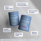 BodyHealth vaso con bebida sabor sandía hidratación refrescante