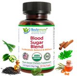 Bodymune frasco frontal mostrando etiqueta orgánica y beneficio metabólico