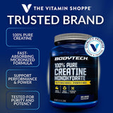 BodyTech polvo micronizado textura de cerca, beneficio: mezcla suave sin grumos