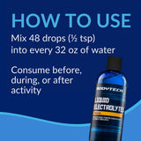 BodyTech etiqueta con ingredientes ConcenTrace, transparencia sobre minerales