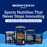 Escena de estilo de vida en gimnasio con BodyTech Whey, ideal para rutinas activas