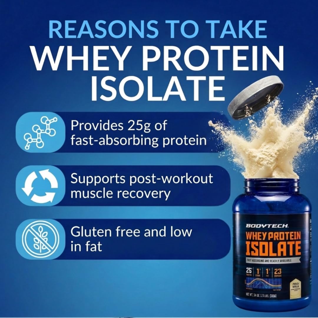 Shaker con BodyTech Whey mezclado, preparación rápida tras el entrenamiento