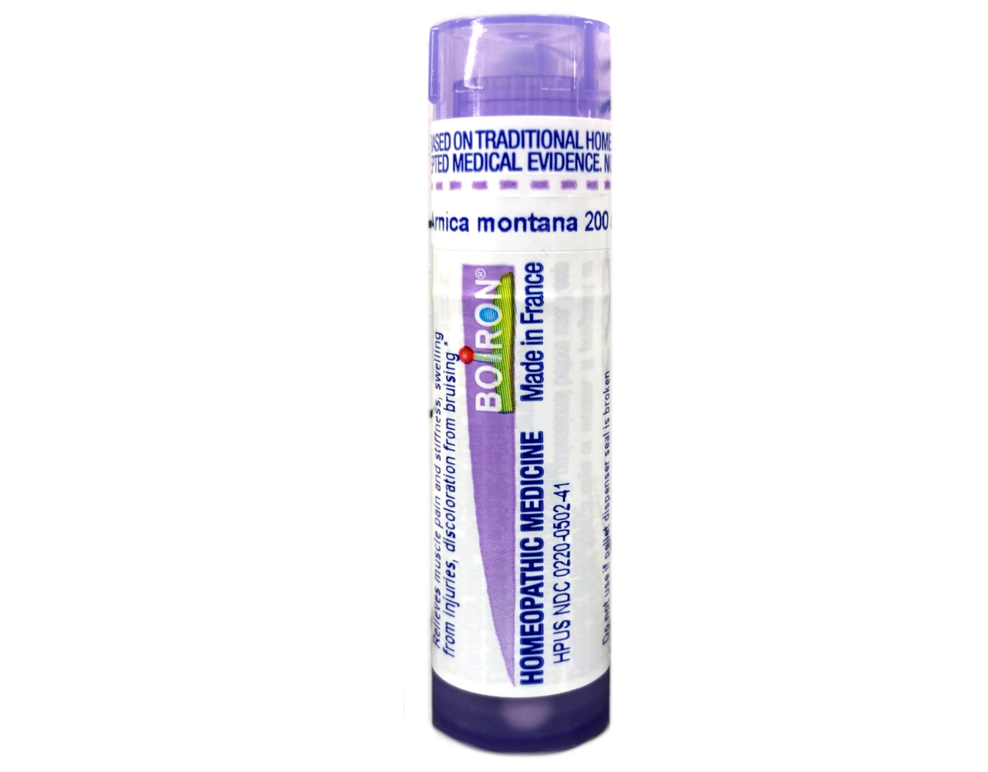 Boiron Arnica Montana uso sublingual práctico para administración discreta fuera de casa