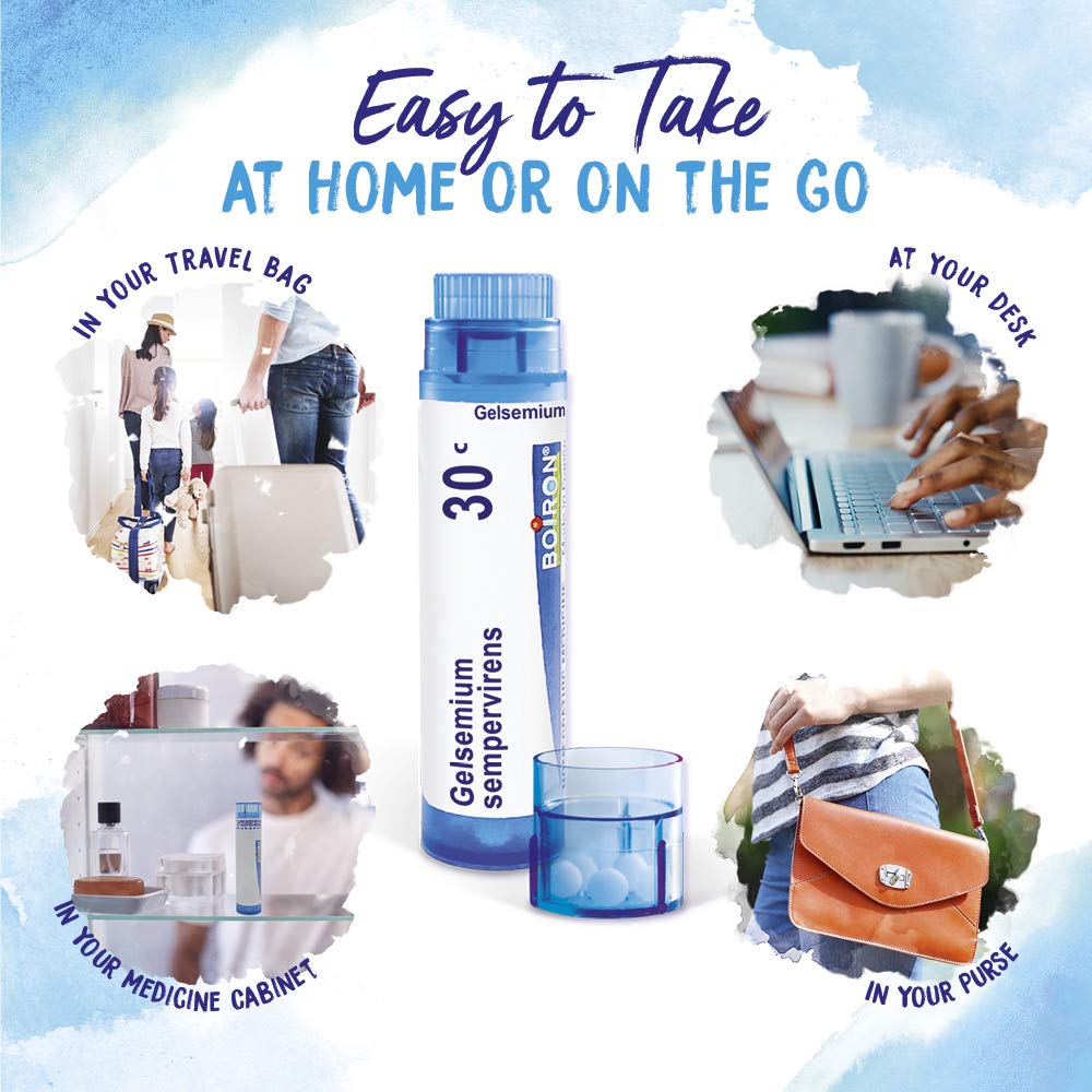 Boiron pack con tres tubos ideal para viaje y uso diario