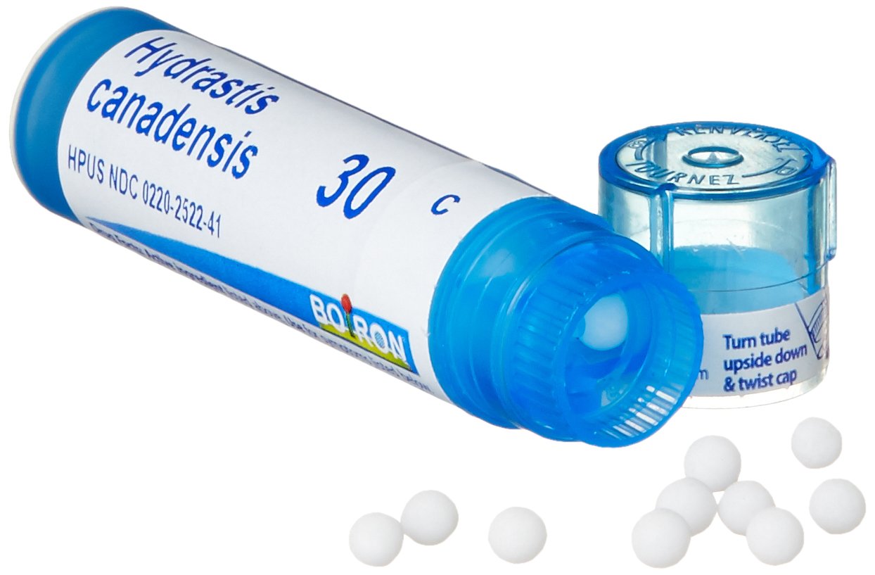 Boiron Hydratis Canadensis en ambiente de farmacia sugiriendo confianza y fabricación profesional