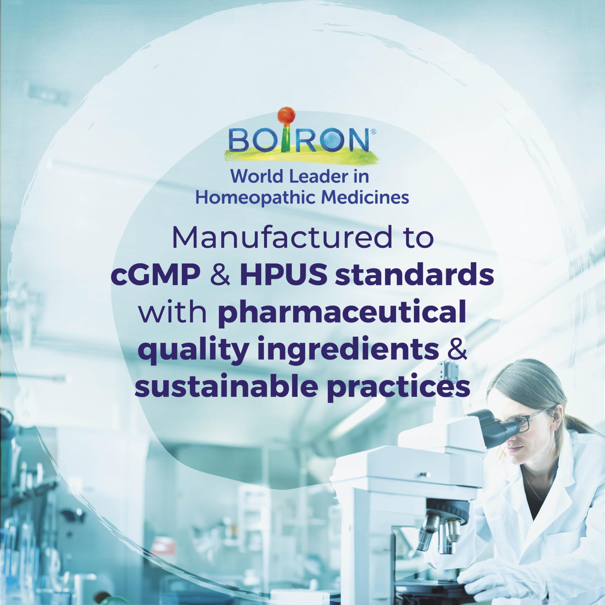 Boiron tubo en un botiquín de viaje demostrando conveniencia para desplazamientos