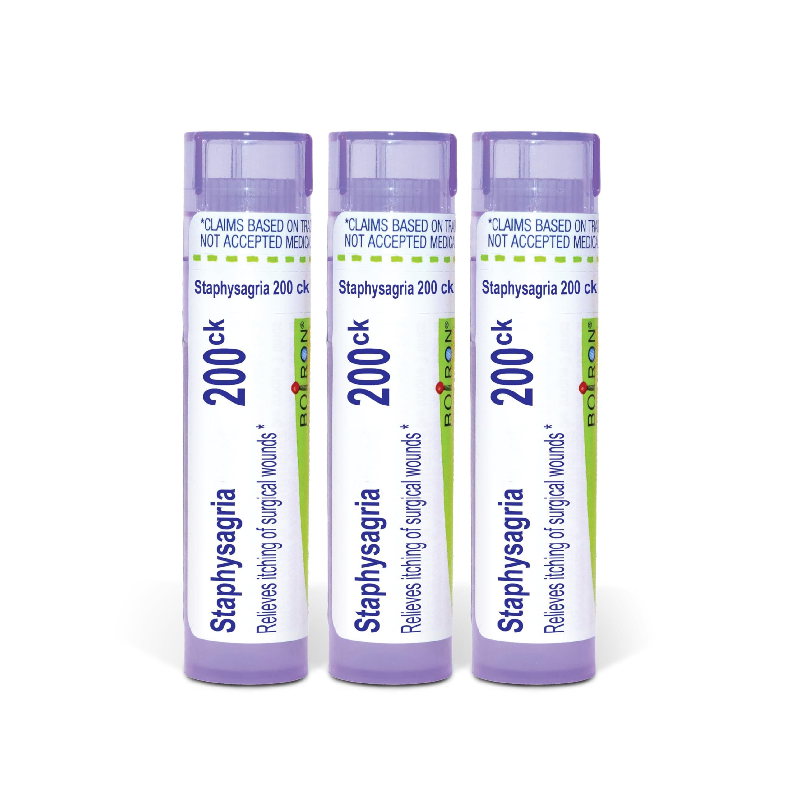 Boiron empaque frontal mostrando producto y beneficio de alivio