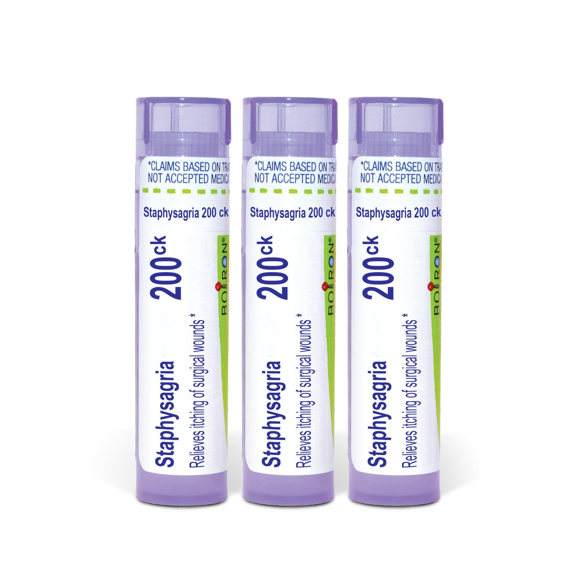 Boiron empaque frontal mostrando producto y beneficio de alivio