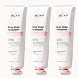 Boka frontal del envase coco ginger mostrando presentación y sabor
