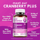 Bold Botanica cápsula vegana en primer plano, fácil de tragar